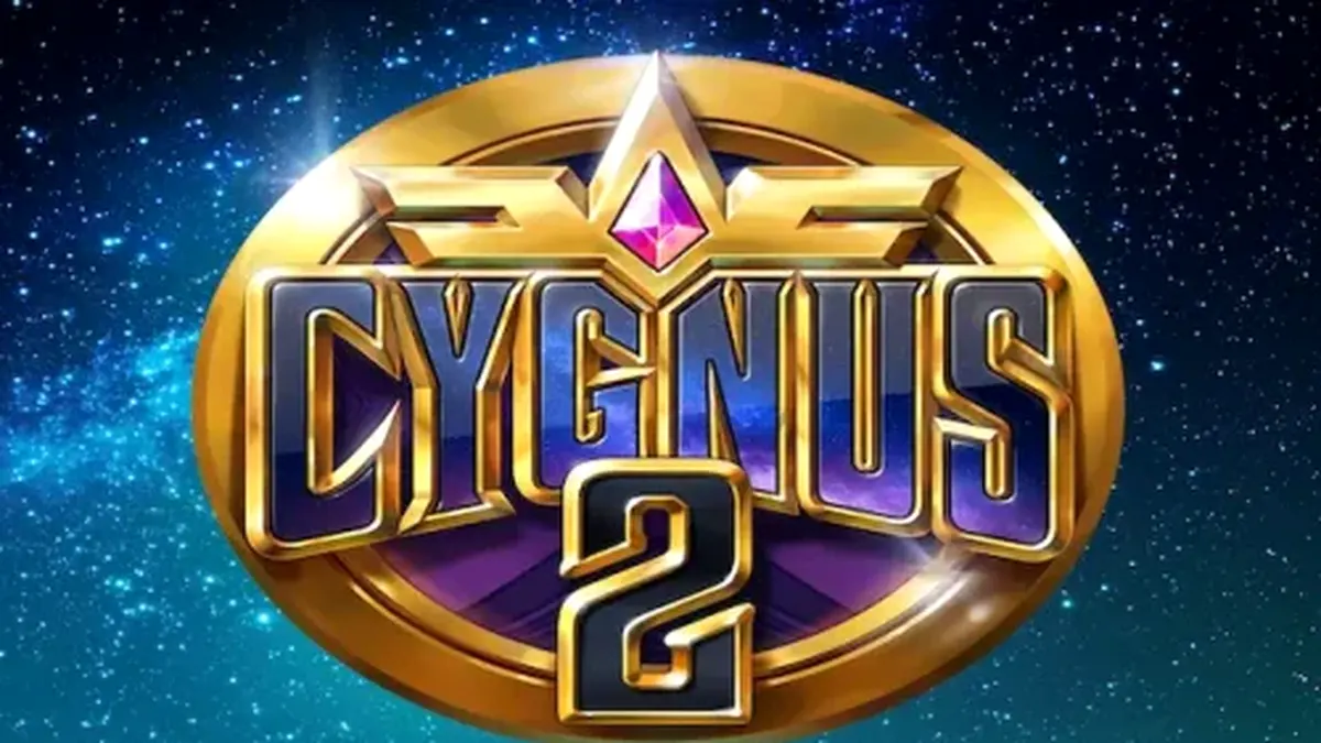 Tampilan visual slot Cygnus 2 dengan tema observatorium astronomi